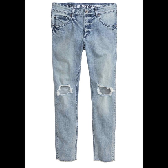H&M Other - H&M super skinny cropped jeans